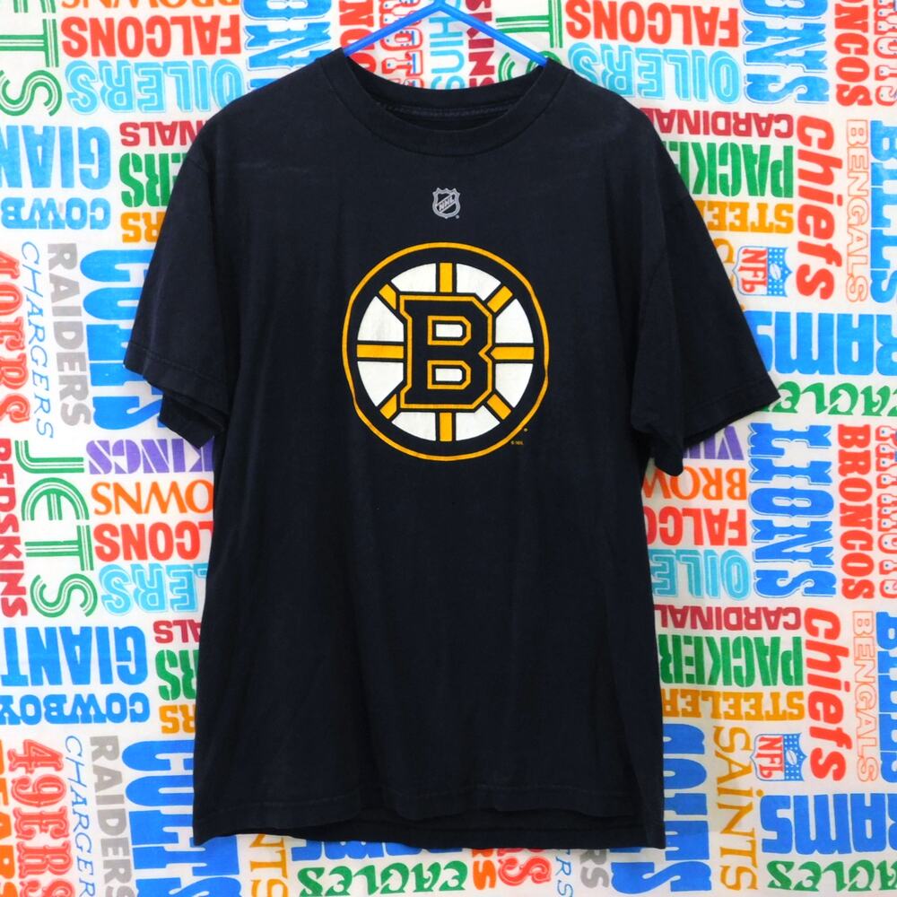 Reebok NHL Boston Bruins Jarome Iginla Player Jersey T Shirt Size M Flawed